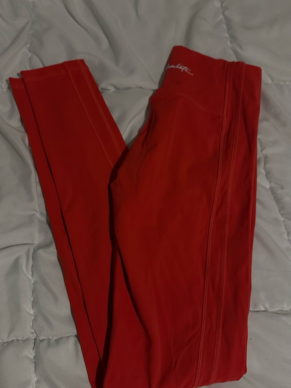 Alphalete Red Performance Leggings